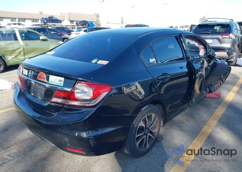 2013 Honda Civic Ex from USA, damaged, VIN 19XFB2F8XDE218988